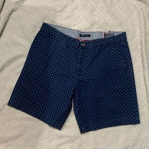 Tommy Hilfiger Navy Blue Anchor Print Men’s Shorts